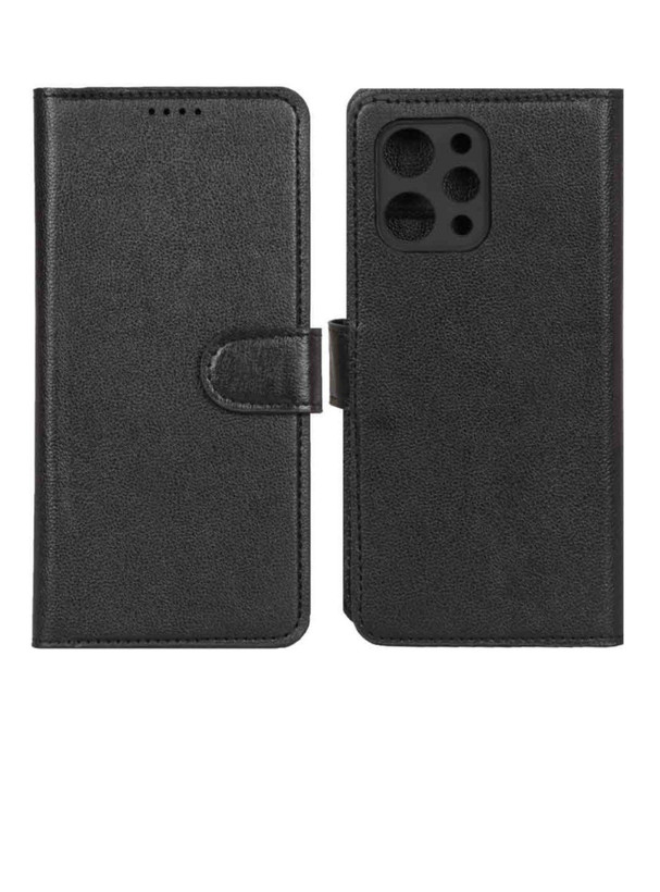 کیف موبایل چرمی مگنتی محافظ نزدار / 12 Poco M6 Pro 5G/ Xiaomi Redmi