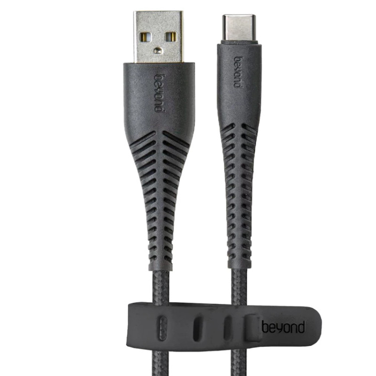 خرید شارژر و کابل تبدیل USB به USB-C بیاند مدل BUC-301 FAST CHARGE طول 1 متر
