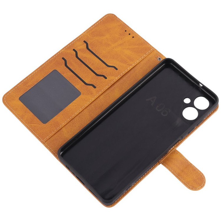 کیف چرمی مگنتی محافظ لنزدار سامسونگ Galaxy A06
