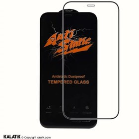 محافظ صفحه نمایش شیشه ای Apple iPhone 12 / iPhone 12 Pro - Full Cover Anti Static Mietubl (بدون پک) - مشکی