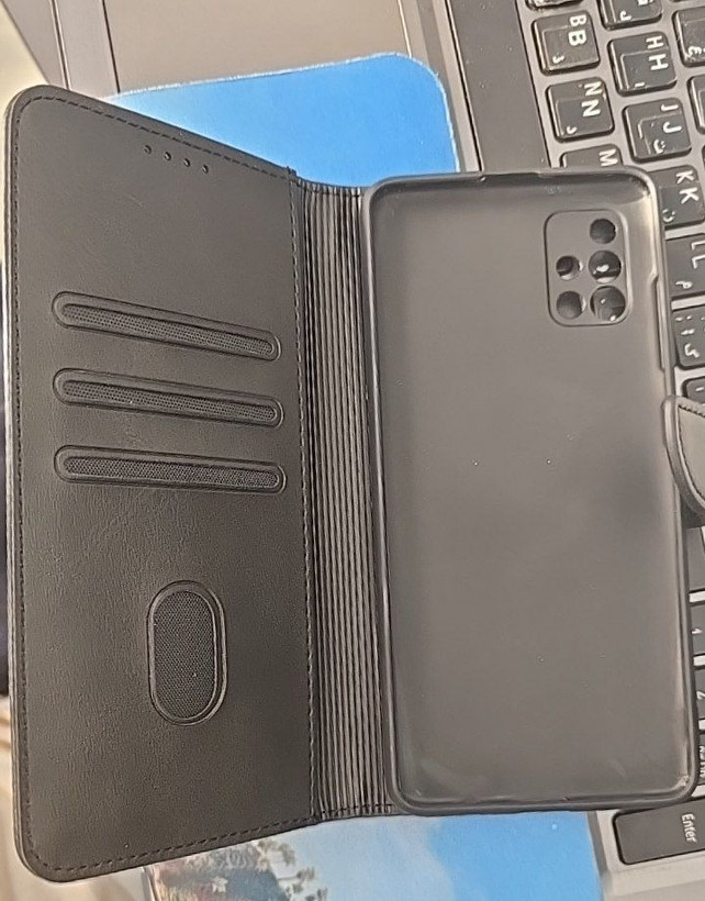 کیف موبایل مگنتی -Samsung Galaxy A51 / M40s مشکی