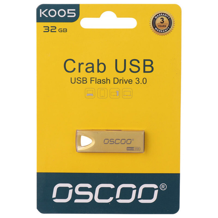 فلش 32 گیگ اوسکو Oscoo Crab K005 USB3.0