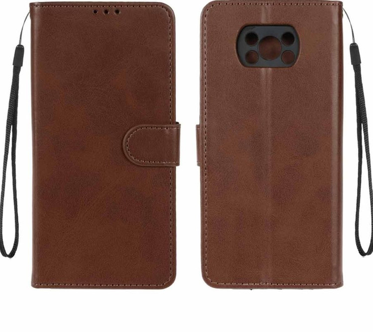کیف چرمی مگنتی محافظ لنزدار شیائومی Poco X3 / X3 NFC / X3 Pro