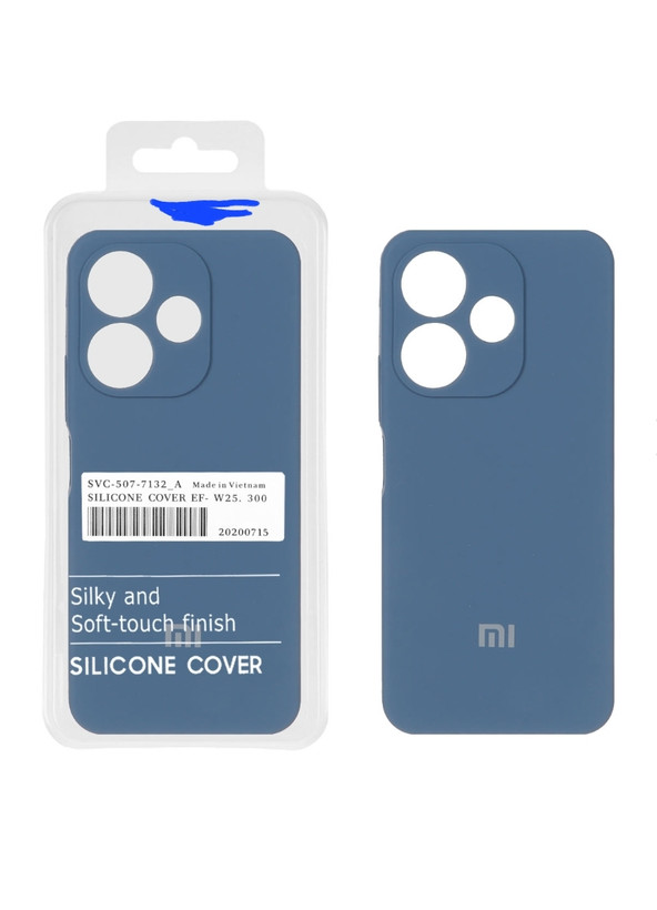 قاب سیلیکونی پاک کنی اورجینال درجه یک پک دار / Redmi 13 4G / Poco M6 4G