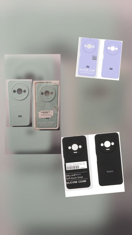 قاب سیلیکونی پاک کنی اورجینال درجه پک Xiaomi Redmi A3 / A3x / Poco C61 -