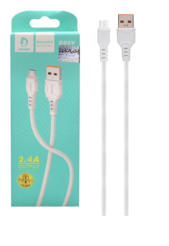 کابل تبدیل USB به microUSB دنمن مدل D06 طول 1 متر