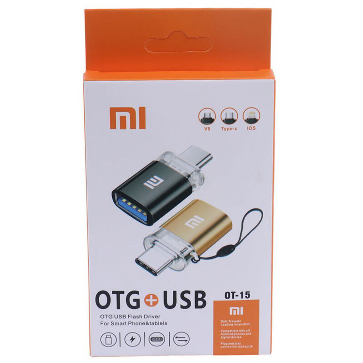 تبدیل USB OTG به Type-C شیائومی OT-15