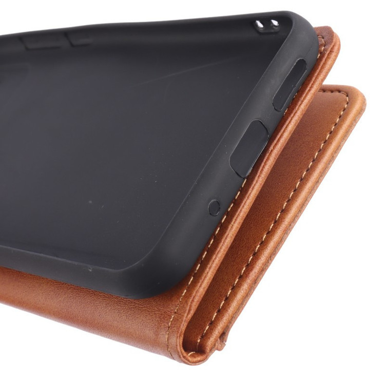 کیف چرمی مگنتی محافظ لنزدار Xiaomi Redmi 10C -