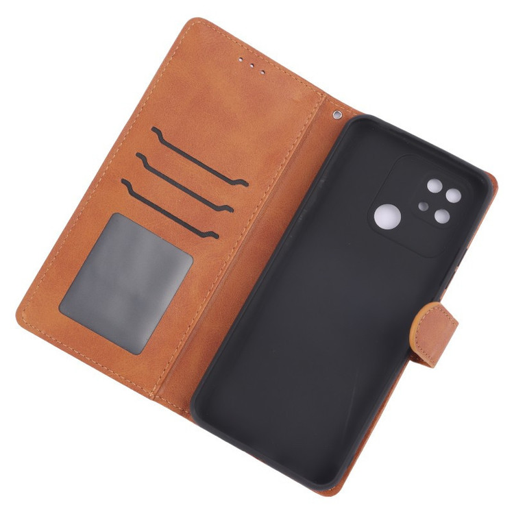کیف چرمی مگنتی محافظ لنزدار Xiaomi Redmi 10C -