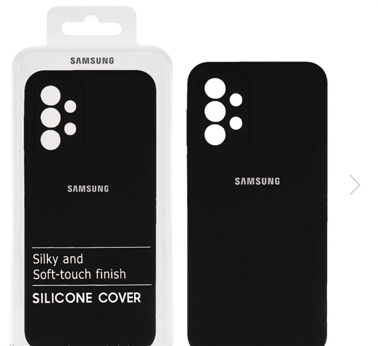قاب سیلیکونی محافظ لنزدار اورجینال -Samsung A73