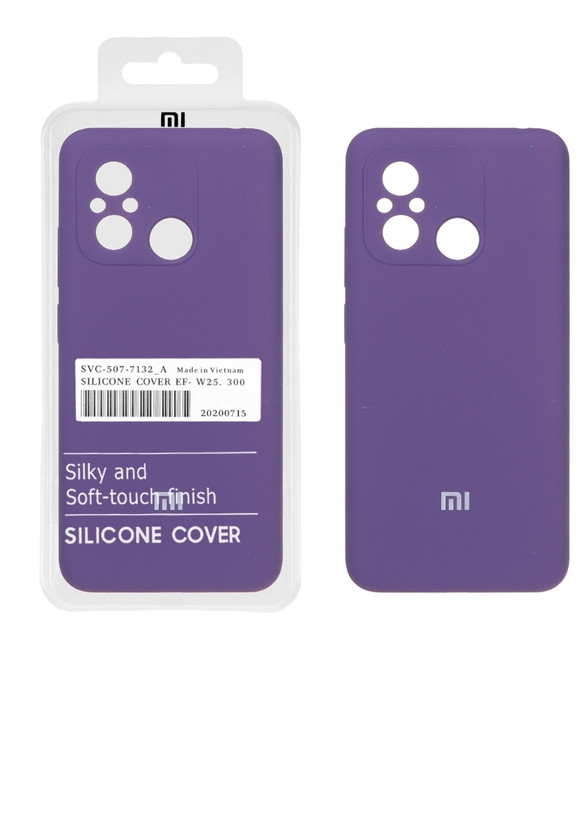 قاب سیلیکونی پاک کنی اورجینال درجه یک Xiaomi Redmi 11A / Poco C55 / redmi 12c