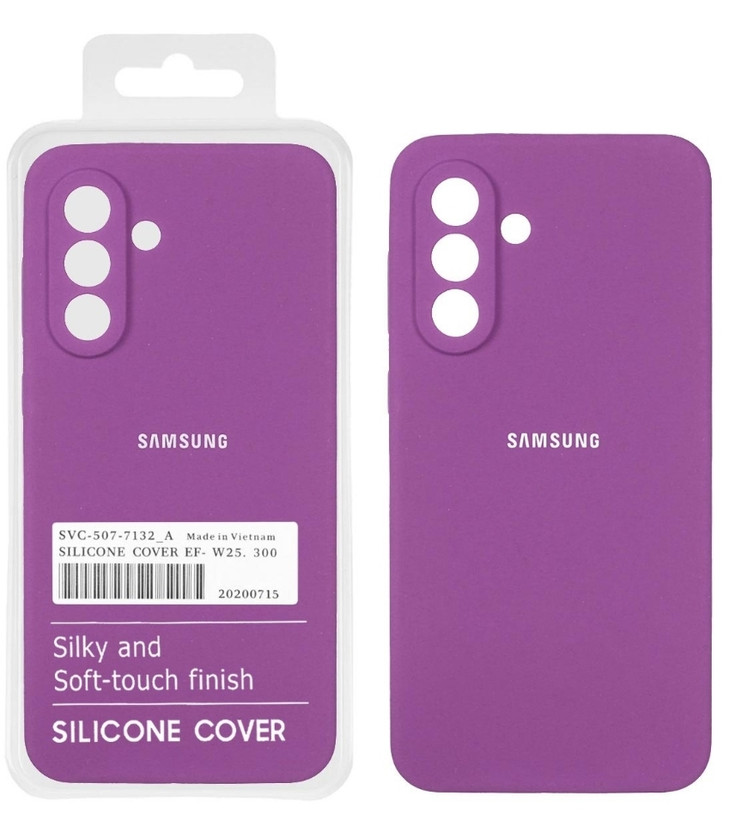قاب سیلیکونی پاک کنی محافظ لنزدار اورجینال درجه یک Samsung Galaxy A36