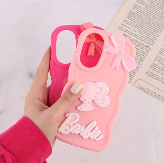 قاب موج دار سامسونگ Galaxy A۳۶ طرح Barbie برجسته