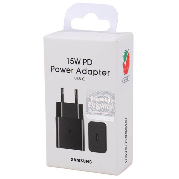 کلگی فست شارژ - Samsung E-T۱۵۱۰ ۲A PD ۱۵ Type برد آبی پک خارجی