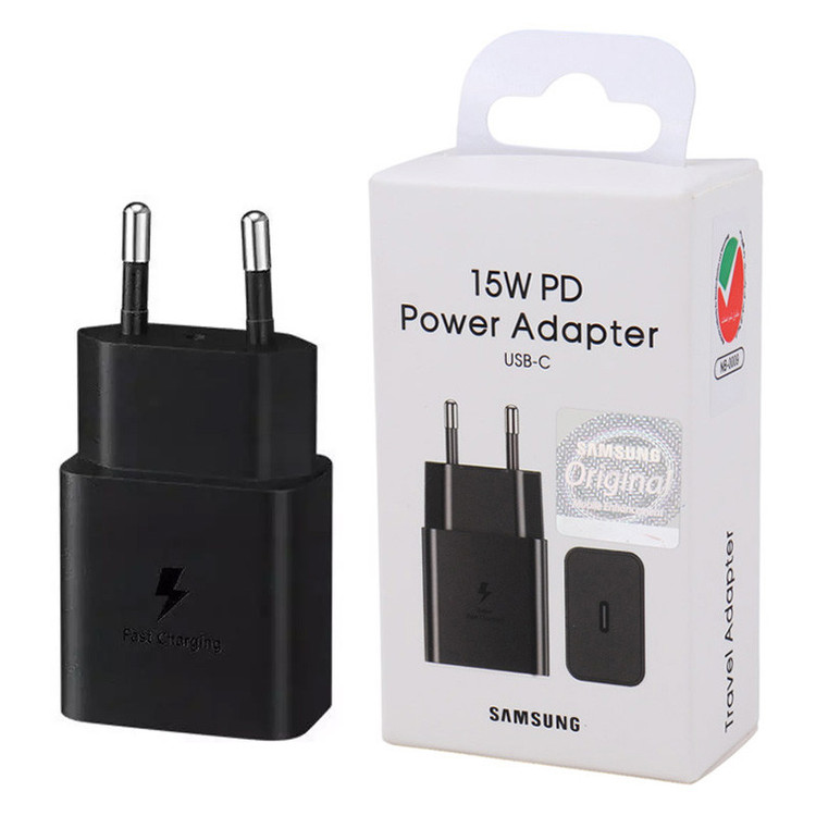 کلگی فست شارژ - Samsung E-T۱۵۱۰ ۲A PD ۱۵ Type برد آبی پک خارجی