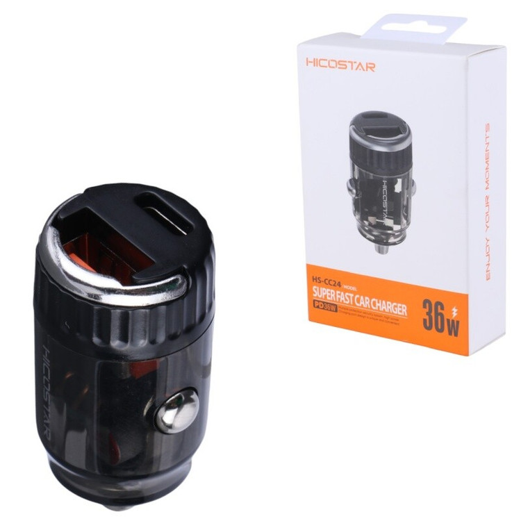 شارژر فندکی 36 وات هایکو استار HS-CC24