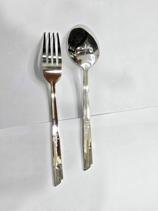 قاشق چنگال استیل شش نفره ۱۲ تیکه یونیک