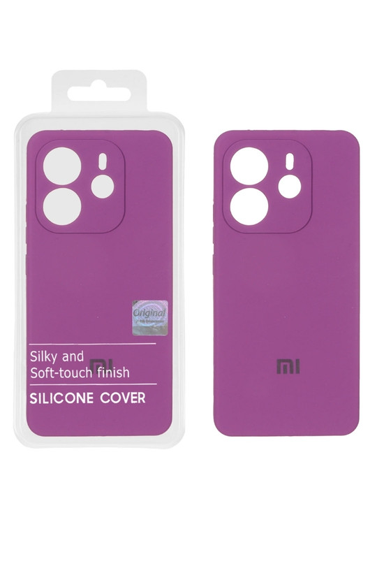 قاب سیلیکونی پاک کنی اورجینال + مدل Xiaomi Redmi Note ۱۴ ۴G