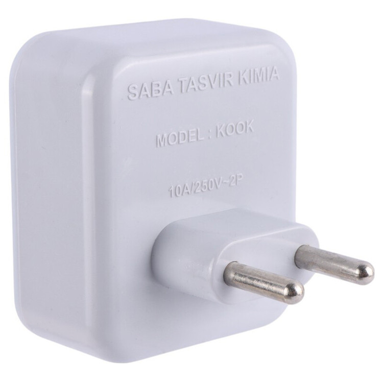 تبدیل برق 3 به 2 تایمر دار تیراژه KOOK