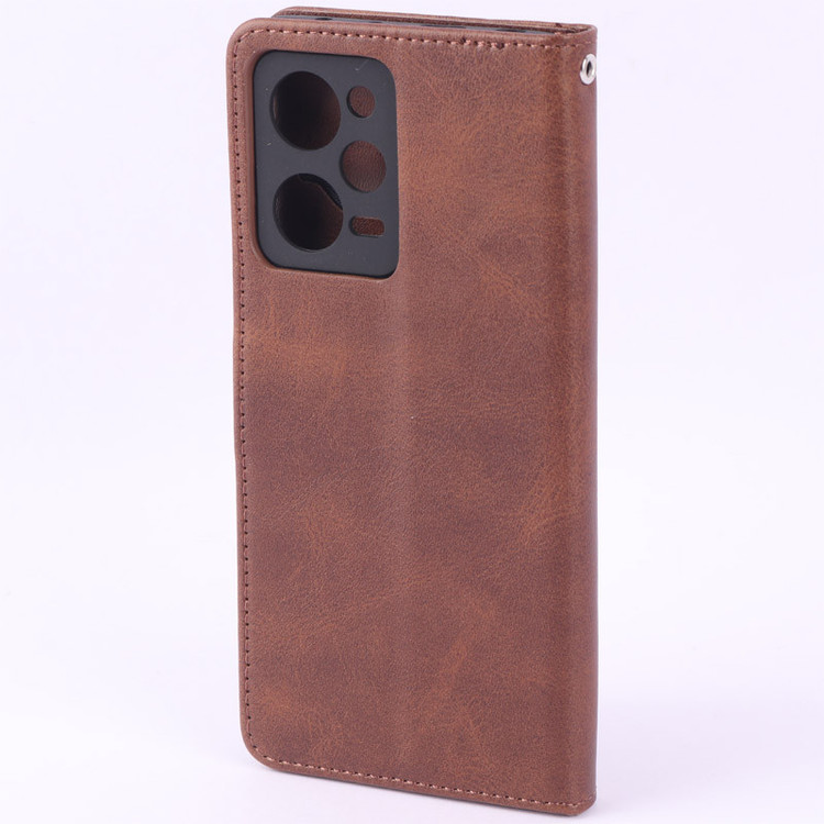کیف چرمی مگنتی محافظ لنزدار Xiaomi Redmi Note 12 Pro 5G