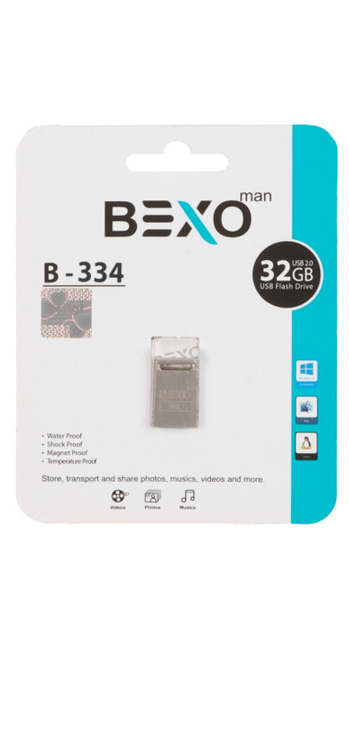 فلش BEXO B-334 USB2.0 Flash Memory - 32GB