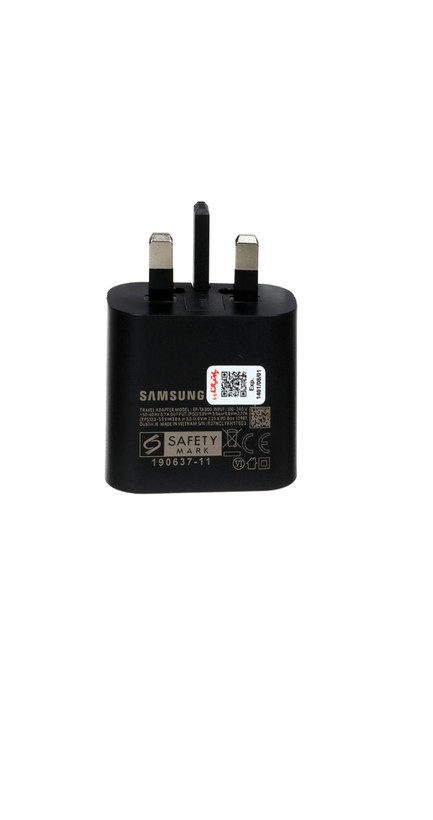 شارژر دیواری سه پین 25 TA800 - SAMSUNG ( فست و PD) مشکی ( پارتیان پایا) - درجه یک