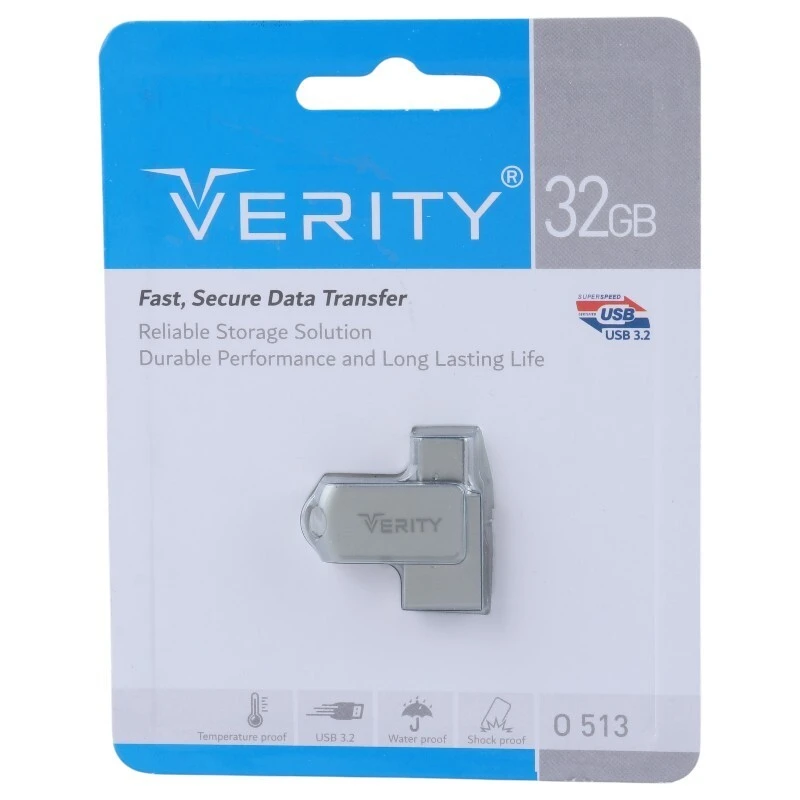 فلش 32 گیگ وریتی Verity O513 OTG Type-C USB3.2