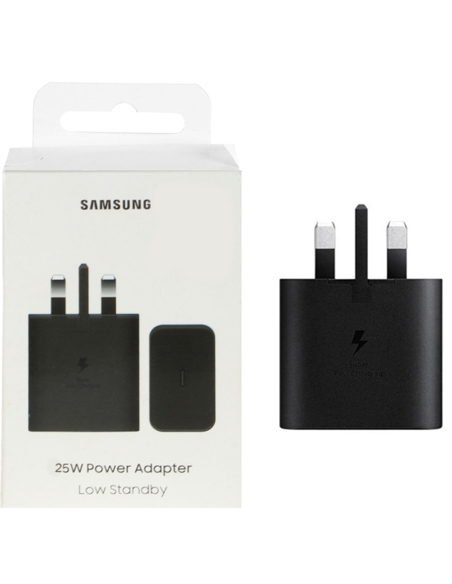 شارژر دیواری سه پین تک پورت 25 SAMSUNG مدل T2510 CH ( فست شارژ و PD) مشکی - DST