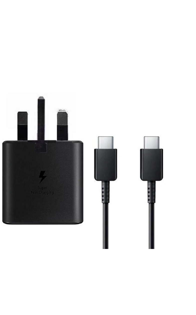 شارژر دیواری 25 وات سامسونگ EP-T2510 PD 3A + کابل تبدیل تایپ سی Samsung EP-T2510 PD 3A 25W Fast Wall Charger 4