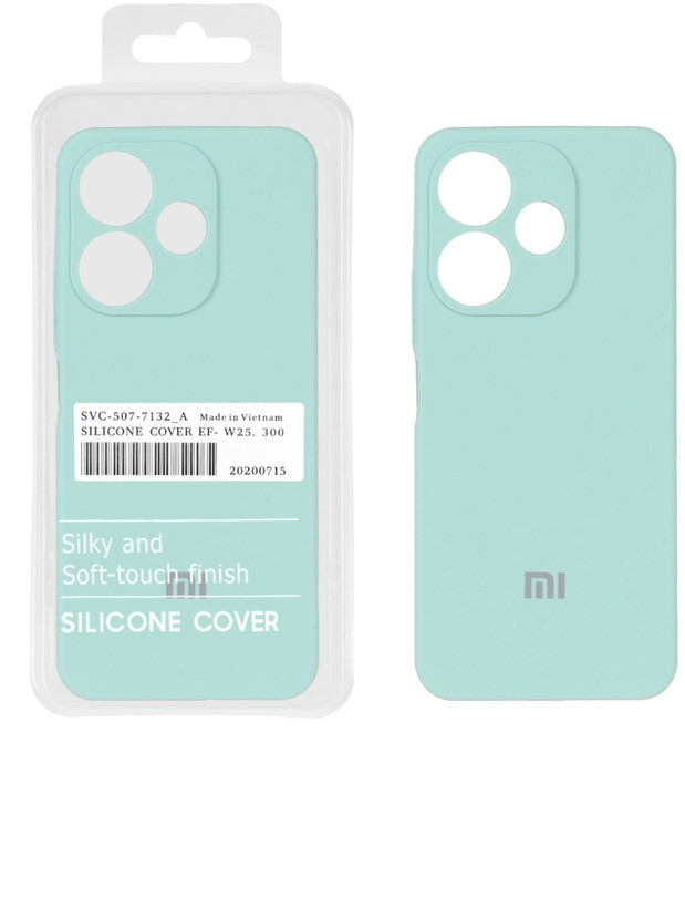 قاب سیلیکونی پاک کنی اورجینال درجه یک Xiaomi Redmi 13X / Redmi 13 4G / Poco M6 4G
