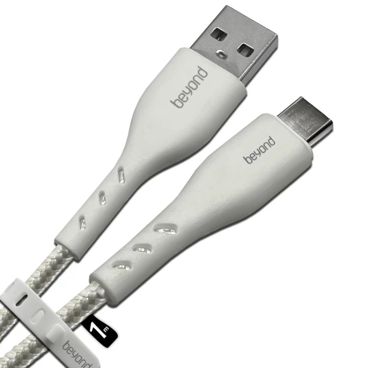کابل شارژ و تبدیل USB به USB-C بیاند مدل 401-BUC FAST CHARGE طول 1 متر