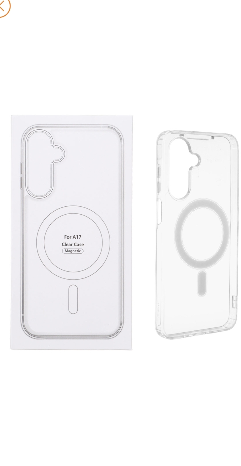 قاب شفاف Samsung Galaxy A17 / A26 با قابلیت شارژ NTC – MagSafe (پک دار)