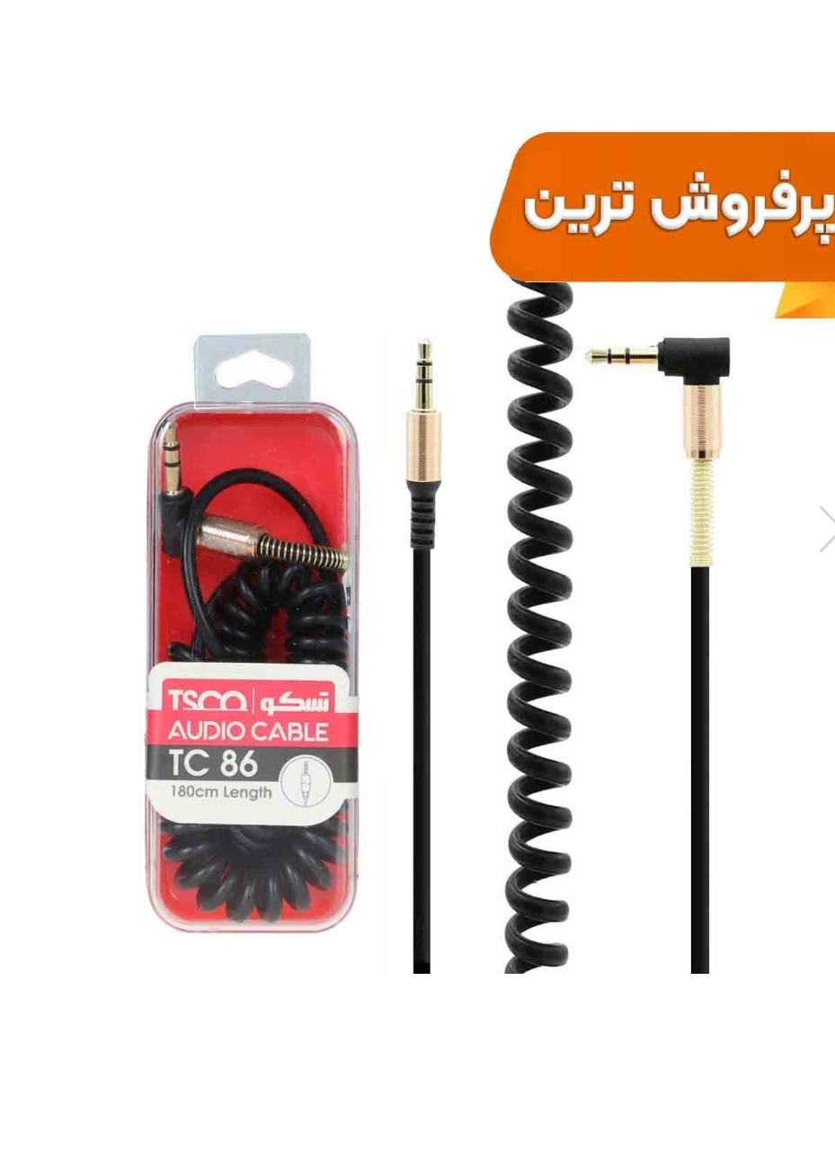 کابل صدا TSCO AUX مدل ۸۶ TC