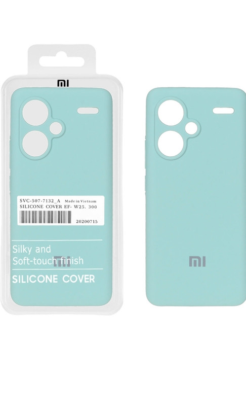 قاب سیلیکونی پاک کنی اورجینال Master Quality مدل Xiaomi Redmi Note 13 Pro Plus 5G